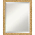 Amanti Art Lila Beveled Wood Framed Bathroom Vanity Wall Mirror