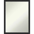 Amanti Art Bethany Non-Beveled Wood Framed Bathroom Vanity Wall Mirror