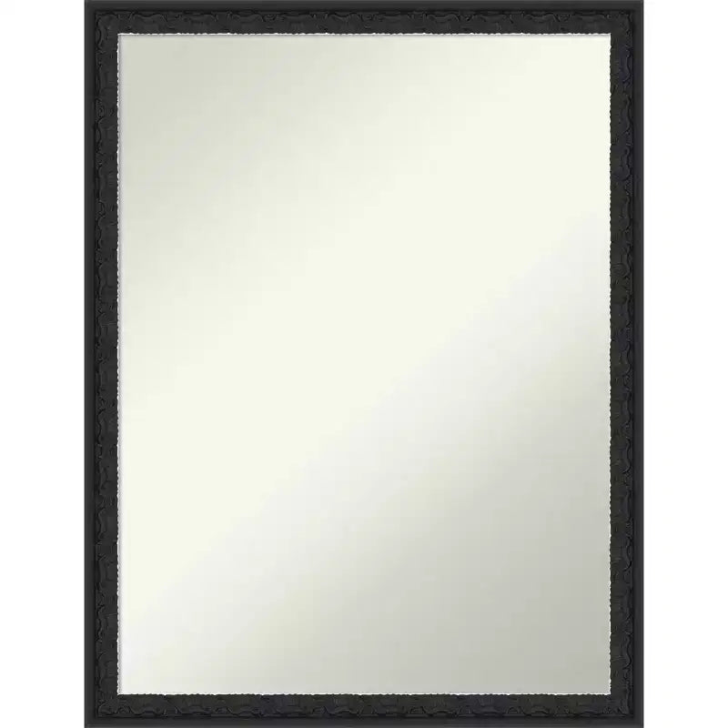 Amanti Art Bethany Non-Beveled Wood Framed Bathroom Vanity Wall Mirror