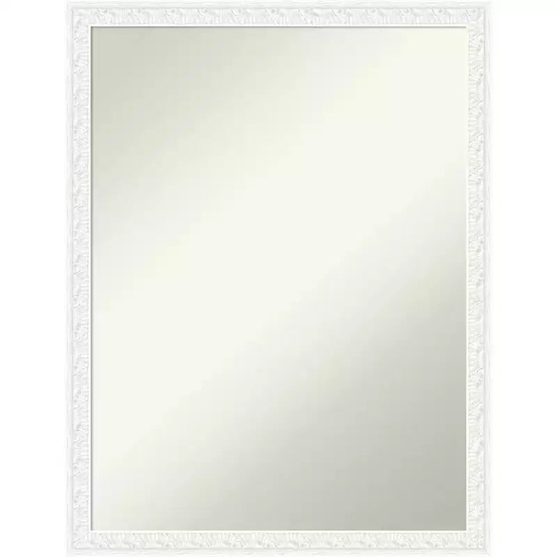 Amanti Art Bethany Non-Beveled Wood Framed Bathroom Vanity Wall Mirror