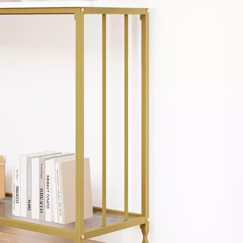 33.5 Console Table, Sofa Tables Narrow Entryway Table, Industrial Hallway Table, Behind Couch Table, for Living Room, Bedroom