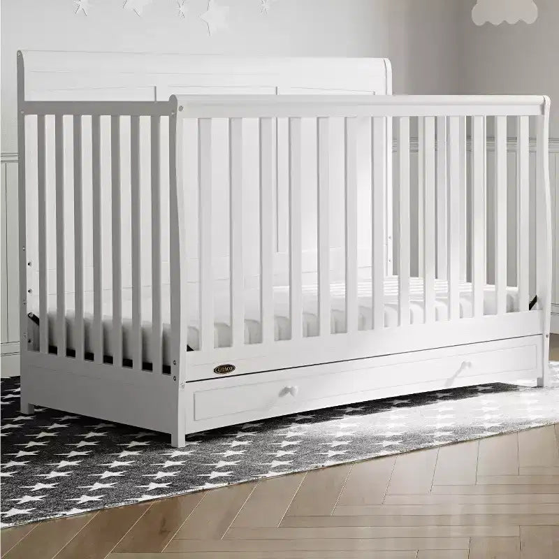 Graco Asheville 4-in-1 Convertible Crib with Drawer