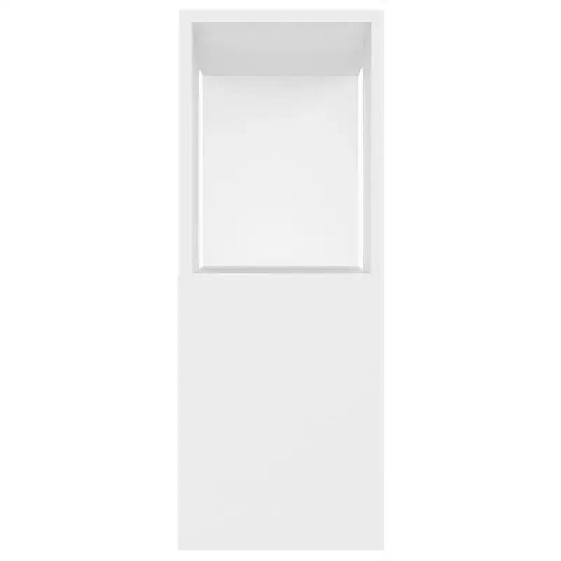 vidaXL TV Cabinet White Engineered Wood 31.5 x 9.4 x 24.8 in TV Cabinet